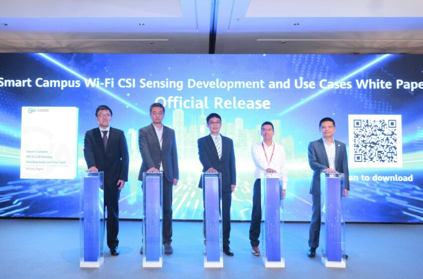  หัวเว่ย จับมือ WAA และผู้นำอุตสาหกรรม เปิดตัวสมุดปกขาว “Smart Campus Wi-Fi CSI Sensing” ชูกรณีศึกษาแคมปัสอัจฉริยะในภูมิภาคเอเชียแปซิฟิก