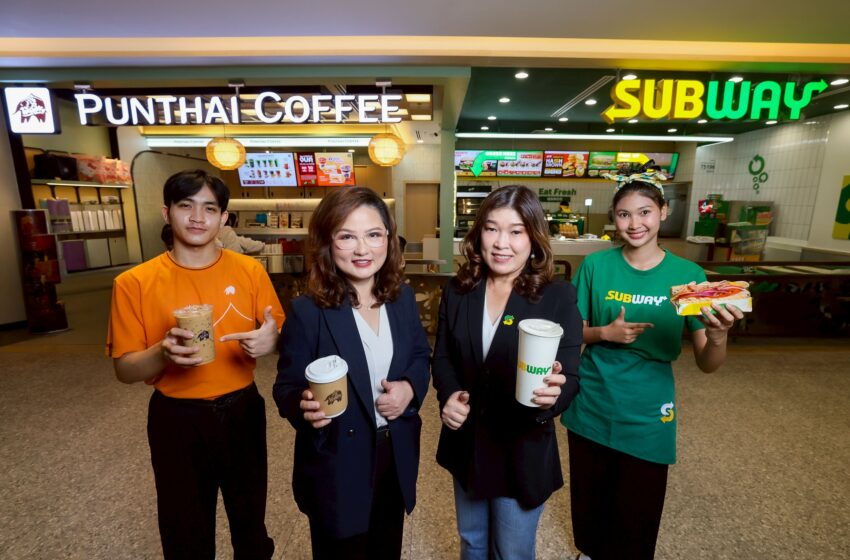 เปิดเกมรุก! พันธุ์ไทย x ซับเวย์ ผุดโมเดล ‘Hybrid Store’  จุดหมายเดียวครบ ทั้งกาแฟสัญชาติไทยและแซนวิชระดับโลก ลุยเปิด 15 สาขาแพคคู่ หวังดันยอดขายโต 30%