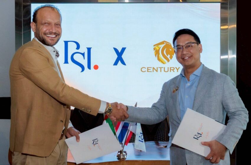  Century R จับมือ PSI พันธมิตรเชิงกลยุทธ์รายแรกในไทย เปิดทางลงทุนอสังหาฯ Ultra-Luxury UAE
